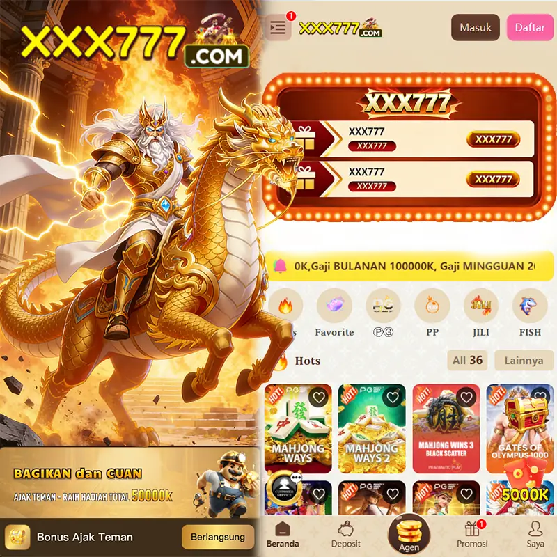xxx777 Masuk